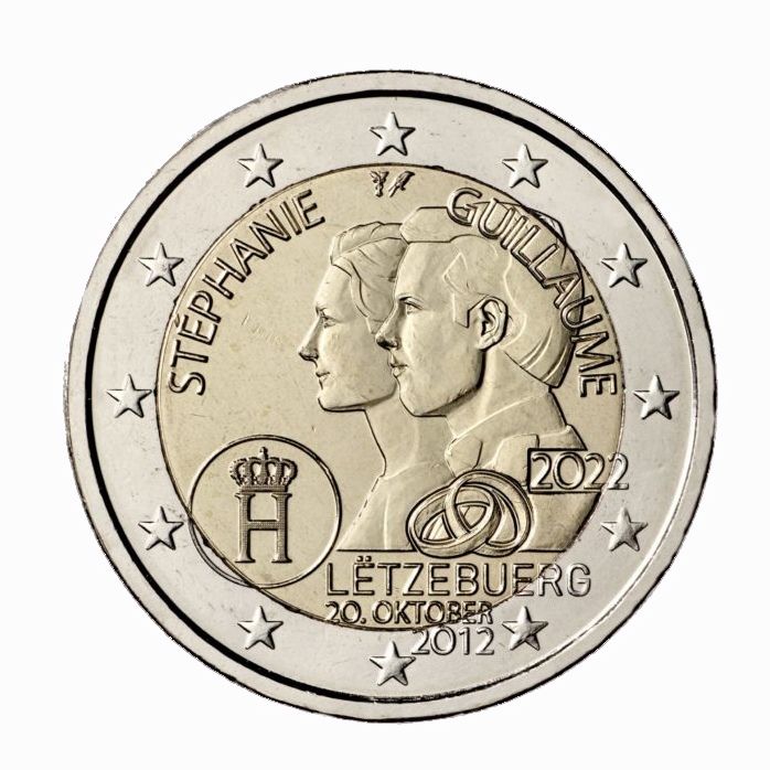 MON 2€ 2022-1 10ans Mariage couple hérit