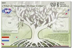 COUPON-REPONSE INTERNATIONAL 150 ans UPU