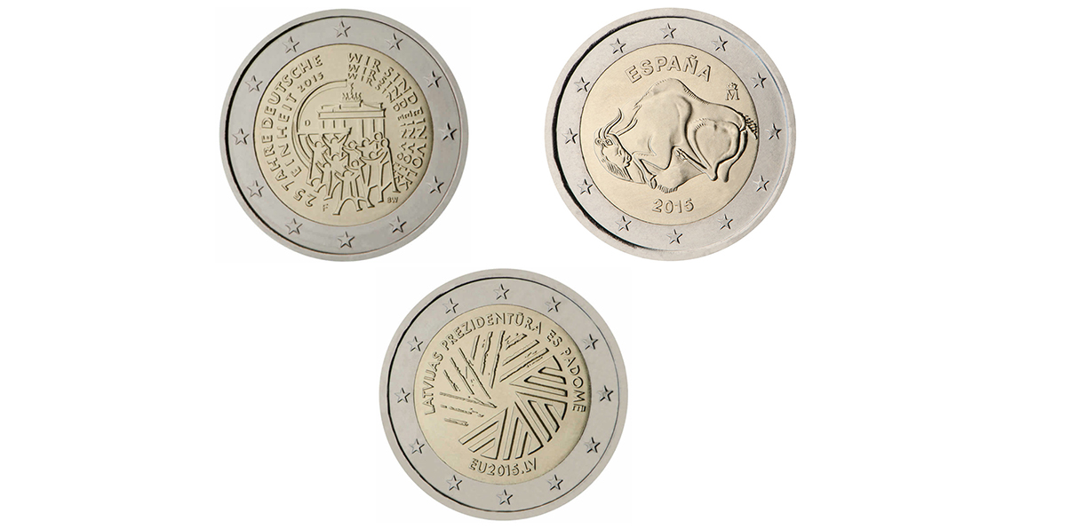 MON.SET COMMEMORATIF 2015-1(DE-ES-LV)