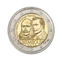 2 euros 2020 200 ans Prince Henri d'O-N